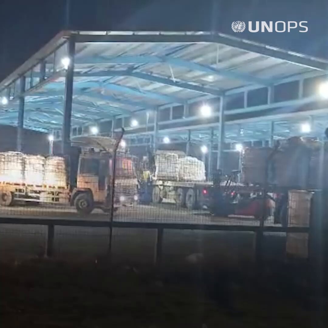 Video post from @UNOPS.