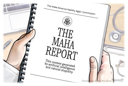 Photo post from @BennettCartoons.