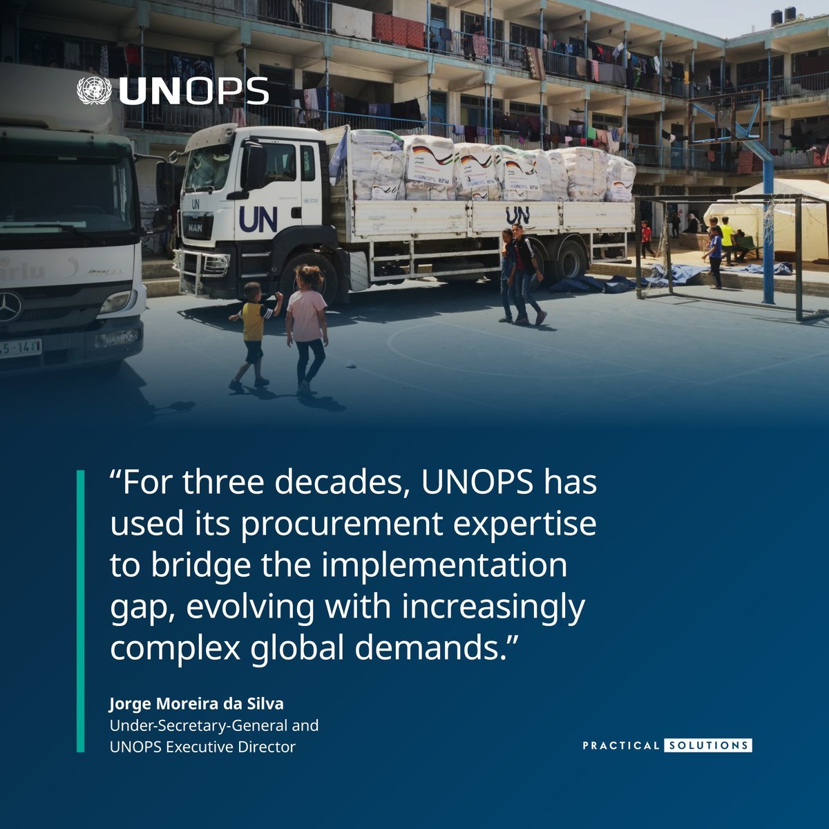 Photo post from @UNOPS.