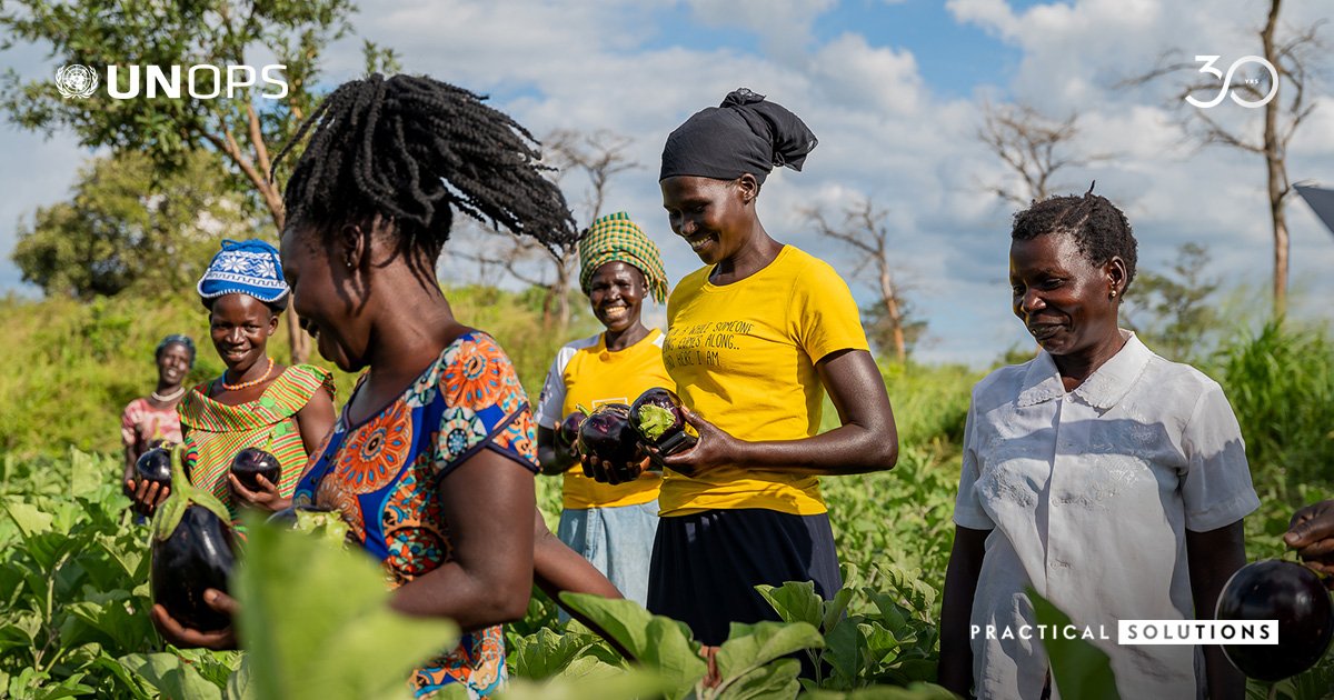 Photo post from @UNOPS.