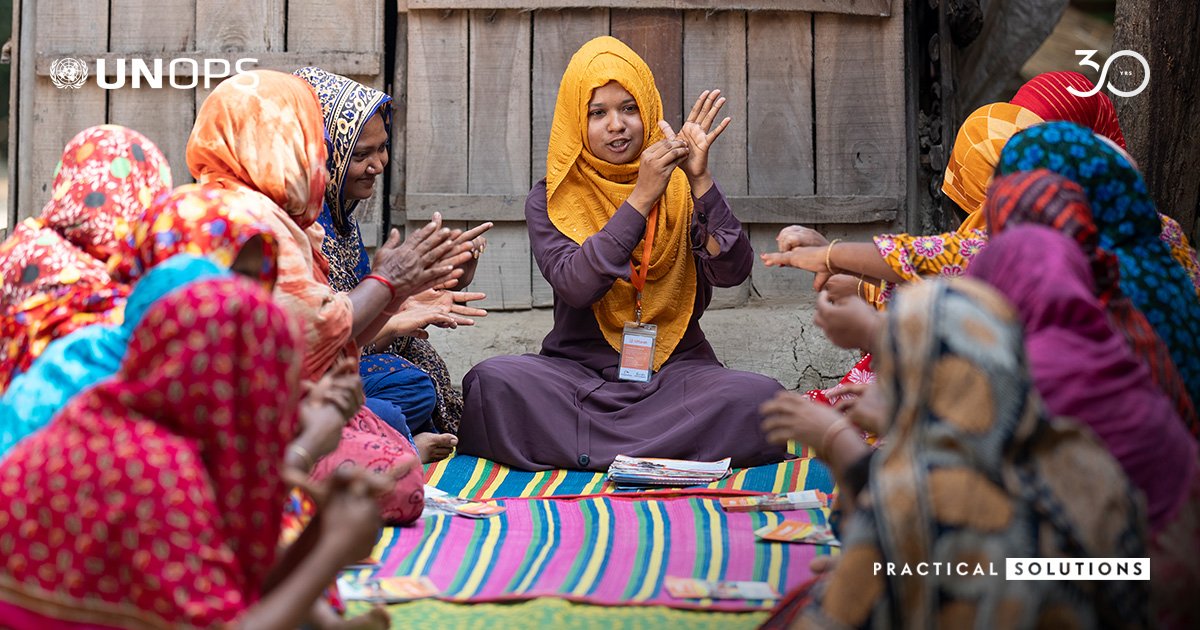 Photo post from @UNOPS.