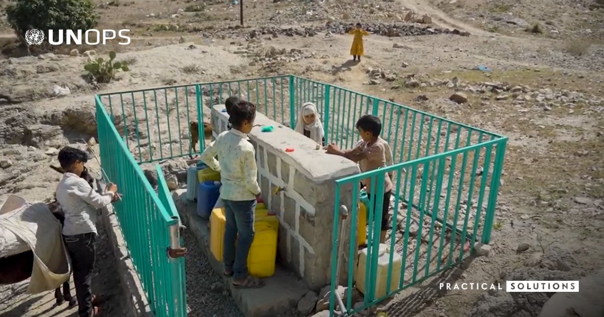 Photo post from @UNOPS.