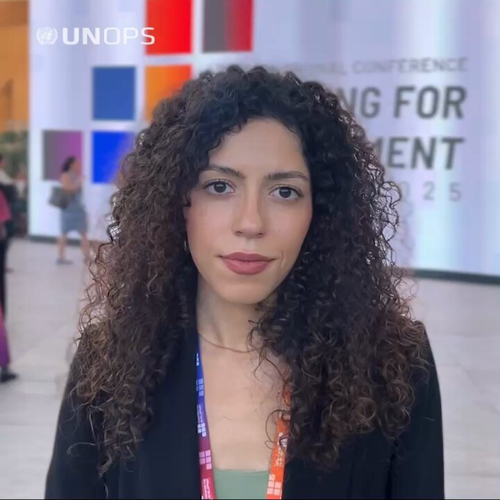 Video post from @UNOPS.