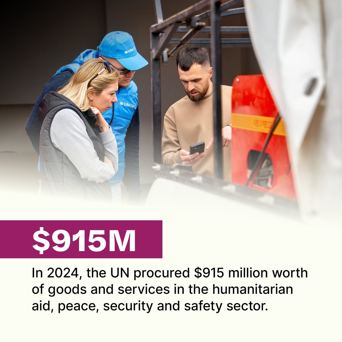 Photo post from @UNOPS.