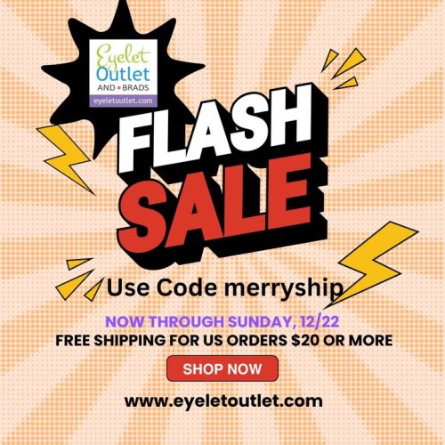 Photo post from Eyelet Outlet.