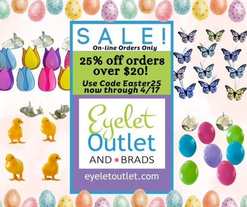 Photo post from Eyelet Outlet.