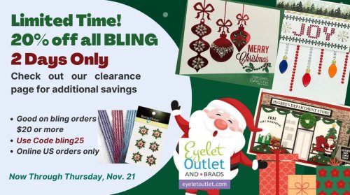 Photo post from Eyelet Outlet.