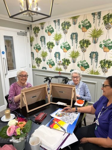Carousel post from Charlton Lodge Care Home.