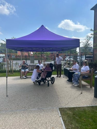 Carousel post from Charlton Lodge Care Home.