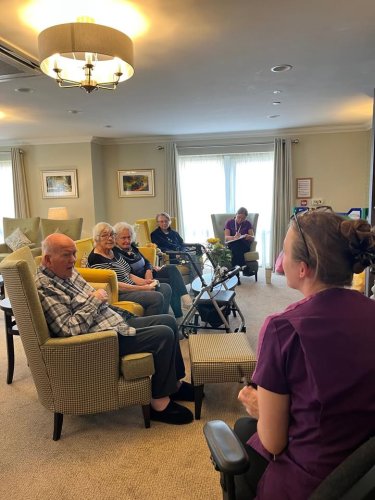 Carousel post from Charlton Lodge Care Home.
