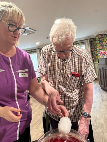 Carousel post from Charlton Lodge Care Home.