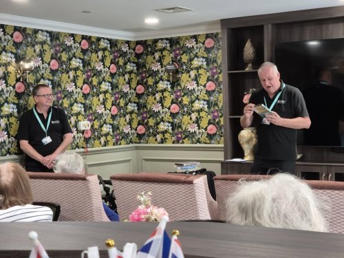 Carousel post from Charlton Lodge Care Home.