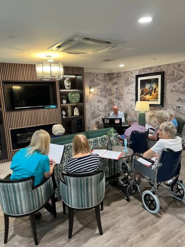 Carousel post from Charlton Lodge Care Home.