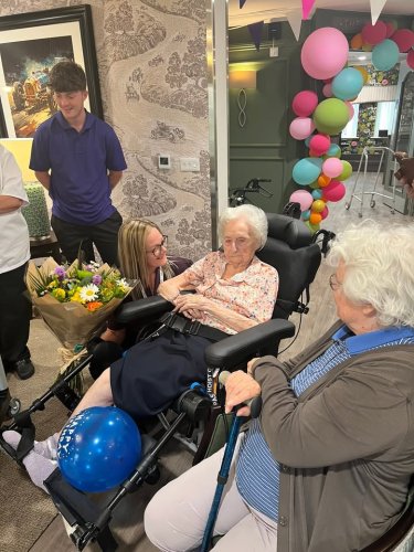 Carousel post from Charlton Lodge Care Home.
