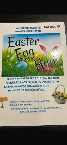 Photo post from Long Stone Manor Care Home.