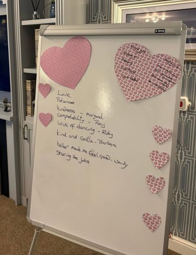 Carousel post from Ladden View Care Home.