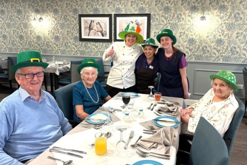 Carousel post from Ladden View Care Home.