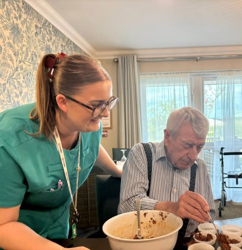 Carousel post from Ladden View Care Home.
