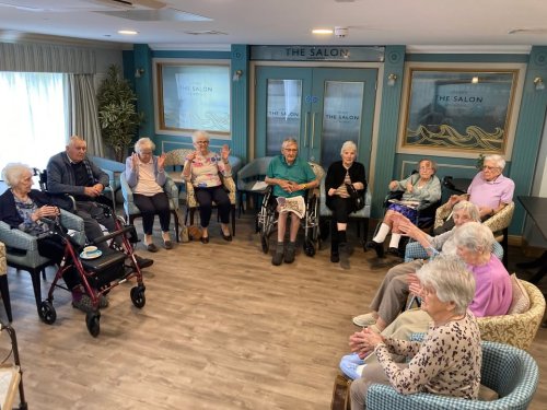 Carousel post from Ayton House Care Home.