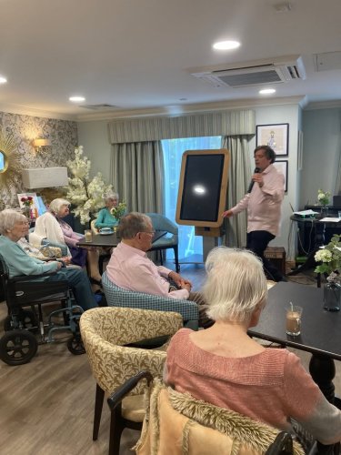 Carousel post from Ayton House Care Home.
