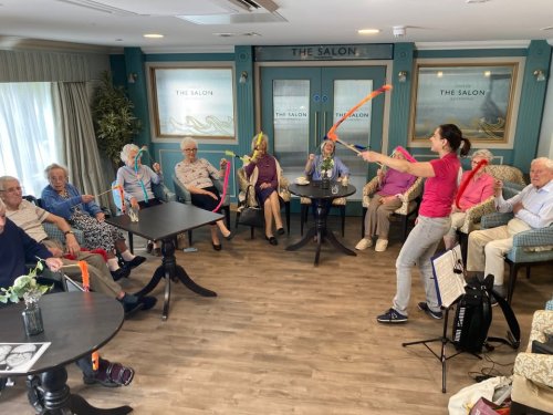 Carousel post from Ayton House Care Home.