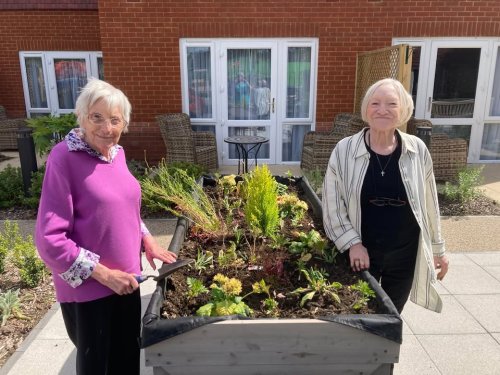 Carousel post from Ayton House Care Home.