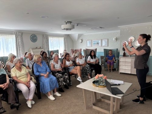 Carousel post from Ayton House Care Home.