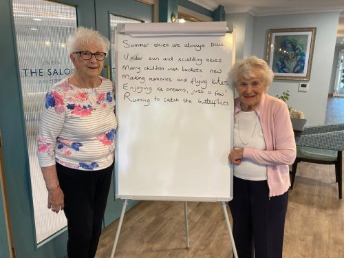 Carousel post from Ayton House Care Home.