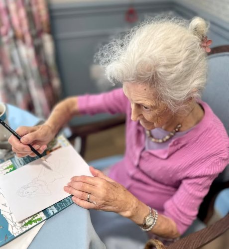 Carousel post from Ayton House Care Home.