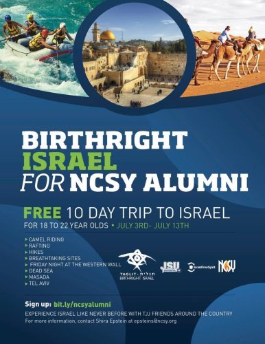 Photo post from NCSY TJJ Lions.