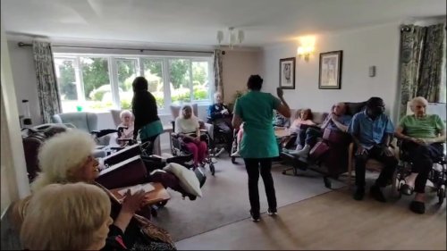 Video post from Woodland Hall Care Home.