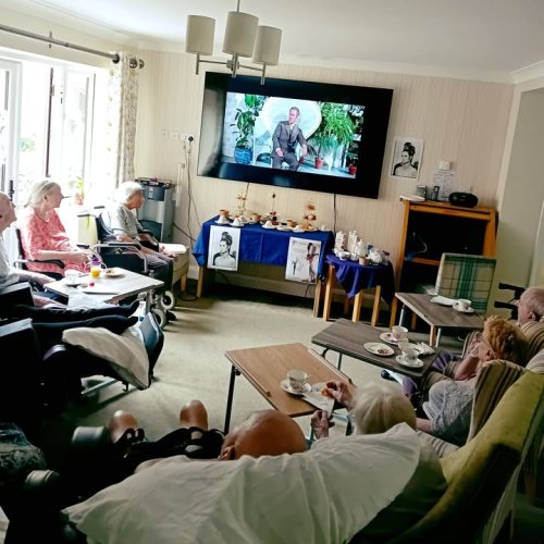 Carousel post from Woodland Hall Care Home.