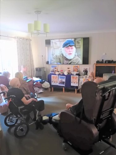 Carousel post from Woodland Hall Care Home.