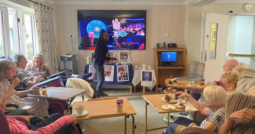 Carousel post from Woodland Hall Care Home.