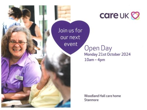Photo post from Woodland Hall Care Home.