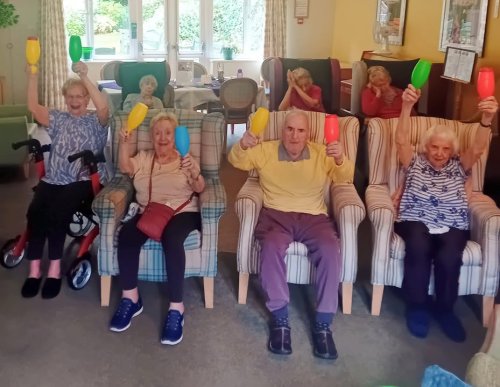 Photo post from Woodland Hall Care Home.