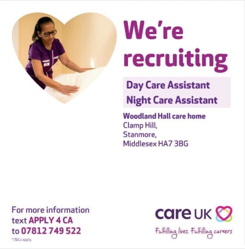 Photo post from Woodland Hall Care Home.