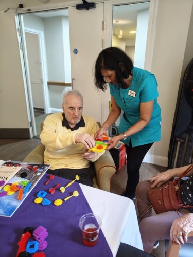 Carousel post from Woodland Hall Care Home.