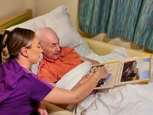 Carousel post from Woodland Hall Care Home.
