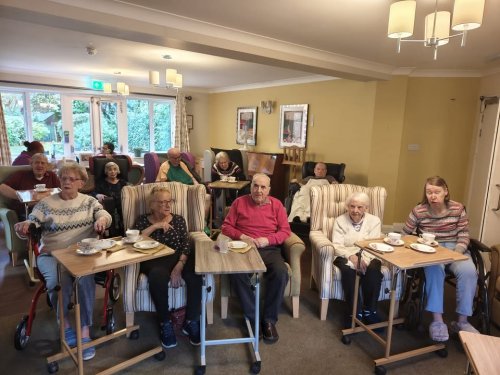 Carousel post from Woodland Hall Care Home.