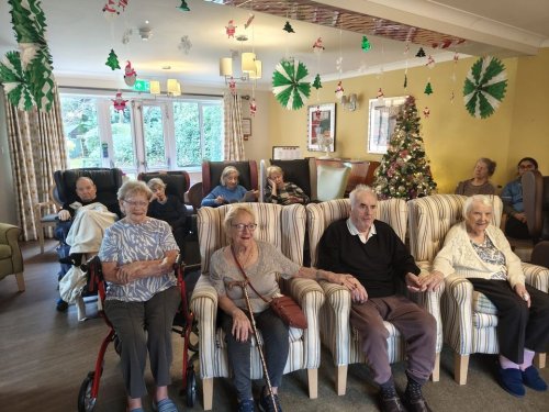 Carousel post from Woodland Hall Care Home.