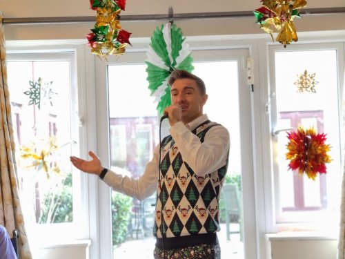 Carousel post from Woodland Hall Care Home.