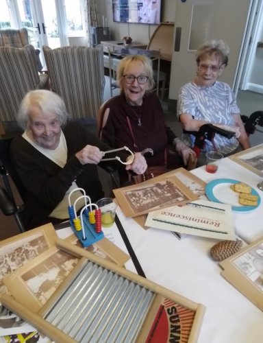 Carousel post from Woodland Hall Care Home.
