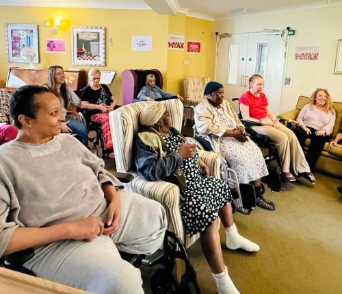 Carousel post from Woodland Hall Care Home.