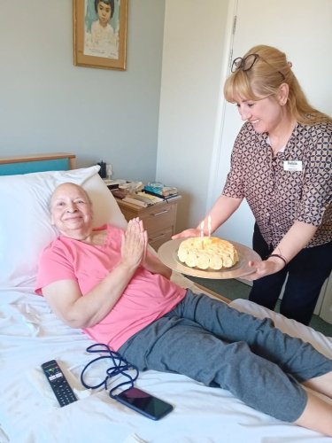Carousel post from Woodland Hall Care Home.