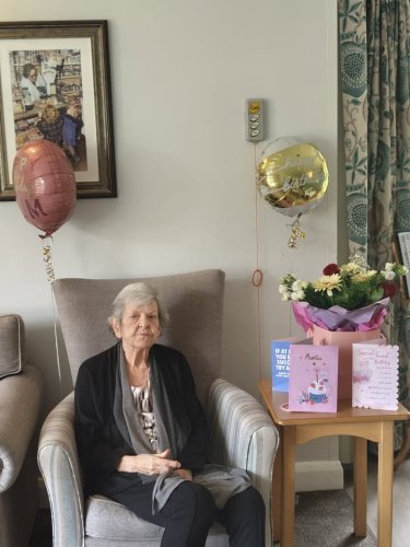Carousel post from Woodland Hall Care Home.