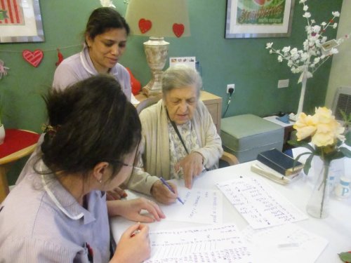 Carousel post from Woodland Hall Care Home.