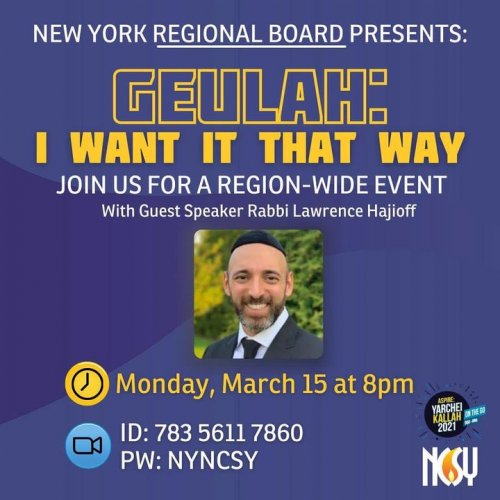 Photo post from New York NCSY.