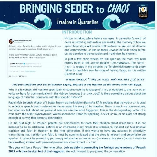 Photo post from NCSY.