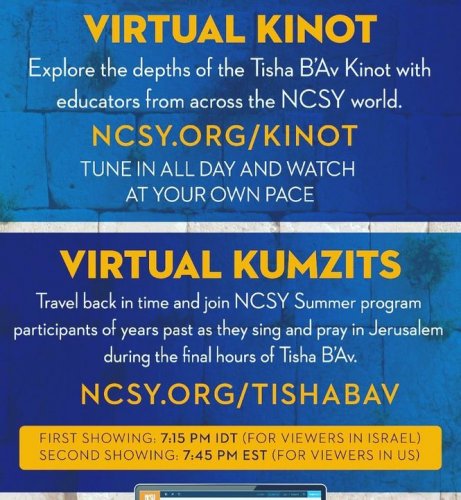 Photo post from NCSY.